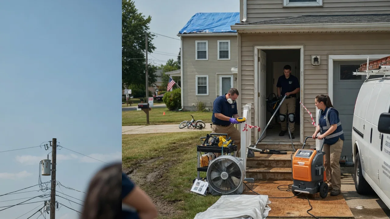 Water Damage Repair in Pine Hall, NC near me